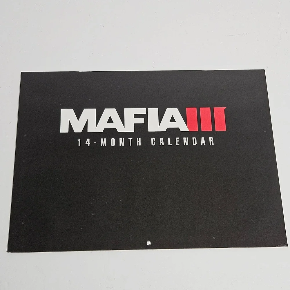 Mafia III Collector's Edition Strategy Guide Hardcover Prima Games with Calendar